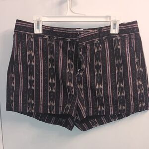 GAP Aztec City Short Cotton Blend Mid-Rise 3" Inseam Size 12